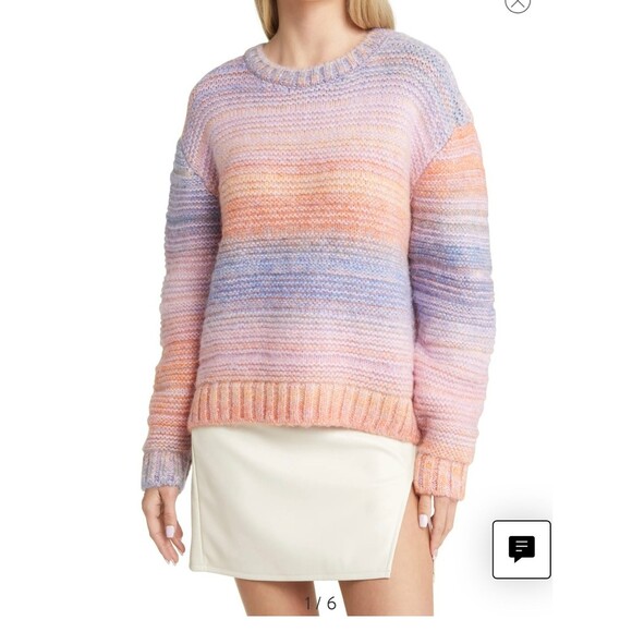 VERO MODA Lina Ombré Stripe Sweater size M - Picture 1 of 10